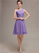 One Shoulder Short A-Line Bridesmaid Dresses