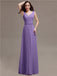 Straps Pleats Chiffon Bridesmaid Dresses