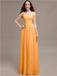 Scoop Neck Sleeveless Pleats Bridesmaid Dresses