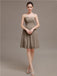 Sweetheart Chiffon Short Bridesmaid Dresses