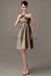 Spaghetti Strap Chiffon Short Bridesmaid Dresses