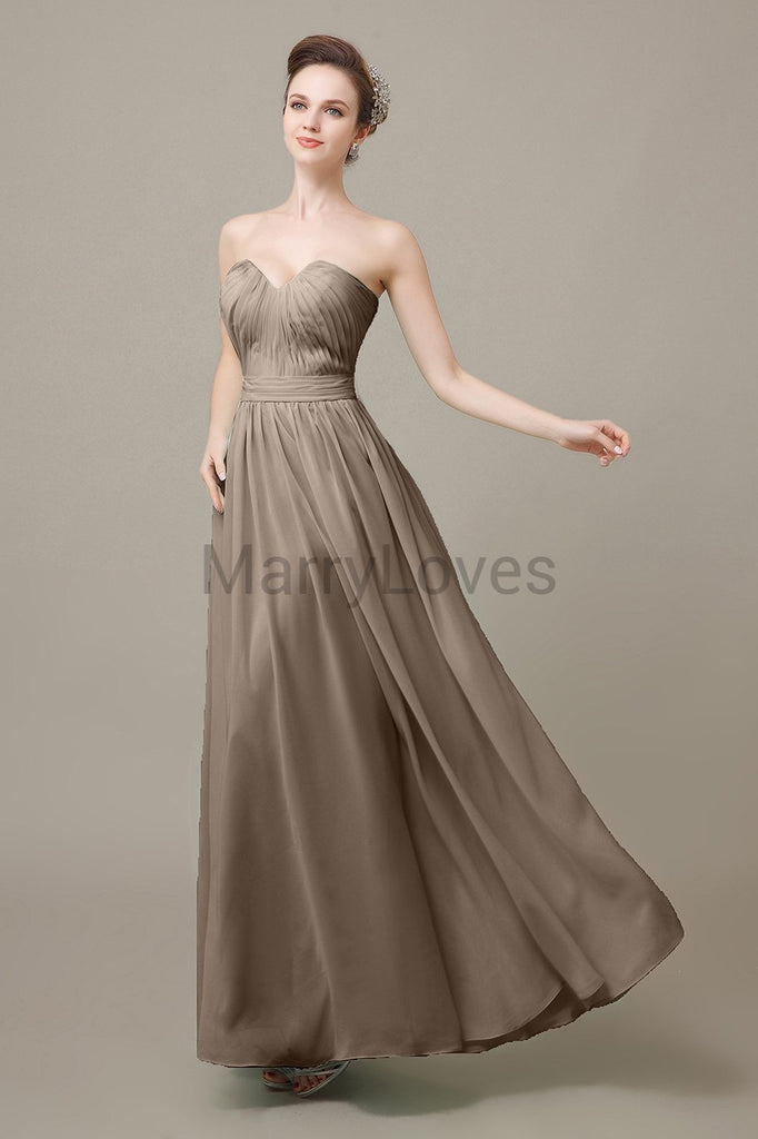 Sweetheart A-Line Bridesmaid Dresses