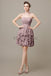 Sweetheart Ruffles Short Bridesmaid Dresses