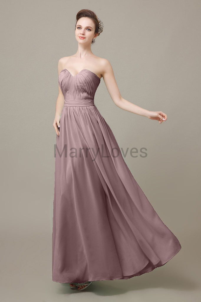 Sweetheart A-Line Bridesmaid Dresses