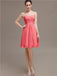 Sweetheart Pleats Chiffon Bridesmaid Dresses