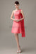 One Shoulder Pleats Bridesmaid Dresses