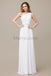 One Shoulder Chiffon Floor Length Bridesmaid Dresses