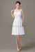 Halter Chiffon Short Bridesmaid Dresses
