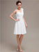 One Shoulder Short A-Line Bridesmaid Dresses