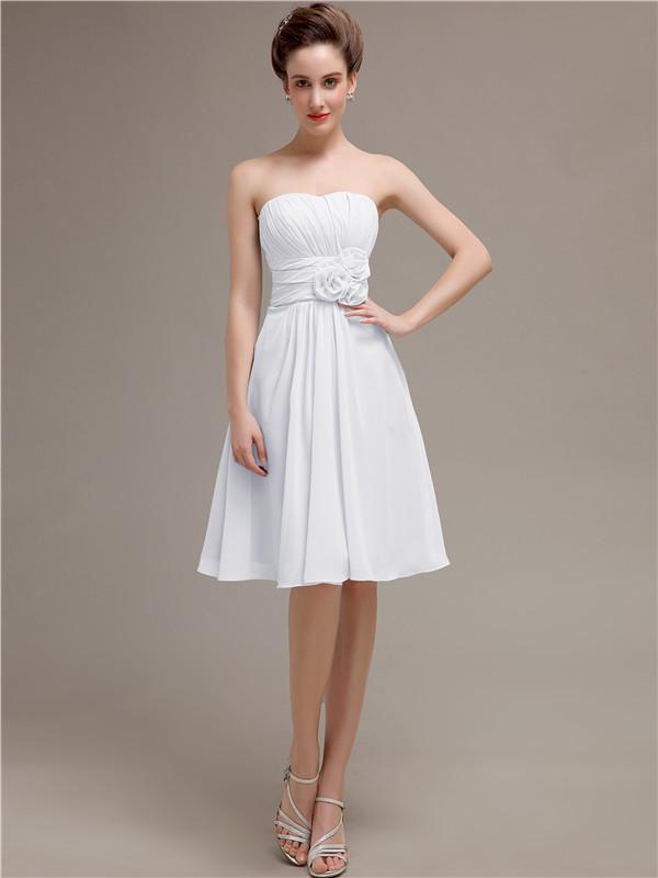 Sweetheart Short A-Line Bridesmaid Dresses