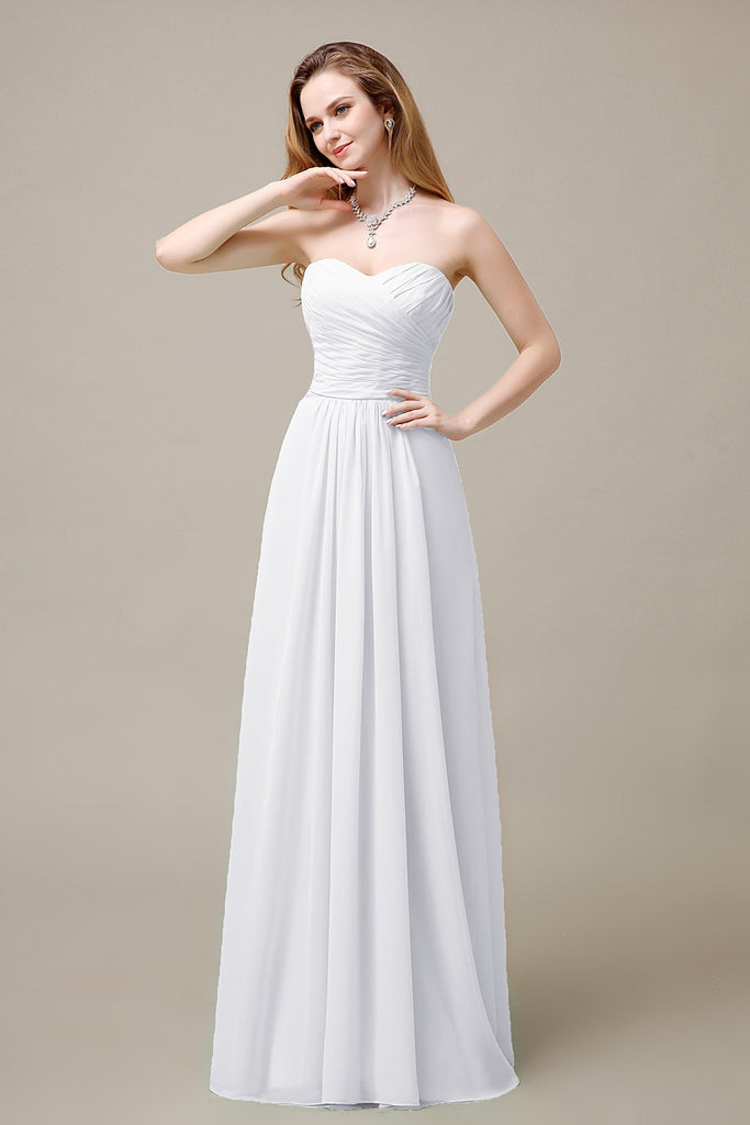 Sweetheart A-Line Bridesmaid Dresses