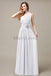 Halter A-line Pleats Chiffon Bridemaid Dresses