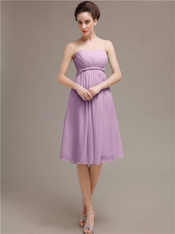 Sweetheart Knee-Length A-Line Bridesmaid Dresses