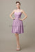 Sweetheart Short Chiffon Bridesmaid Dresses