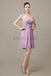 Strapless Pleats Sweetheart Bridesmaid Dresses