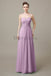 Sweetheart Chiffon Floor Length Bridesmaid Dresses