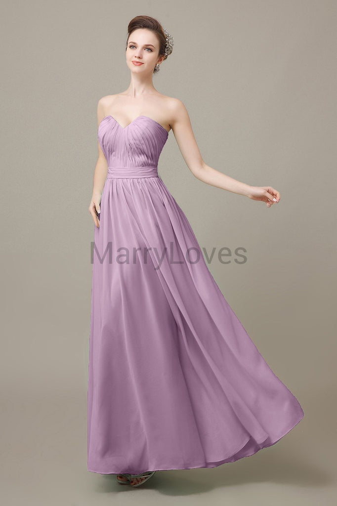 Sweetheart A-Line Bridesmaid Dresses