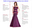 Off Shoulder Tulle A-line Long Evening Prom Dresses, Cheap Custom Prom Dress, MR7157