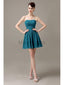 Sweetheart Chiffon Short Bridesmaid Dresses