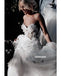 Charming Sweetheart Applique Tulle Long Wedding Dresses, BGH070