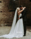 Charming Sweetheart A-line Tulle Wedding Dresses, BGH074