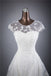 Cap Sleeves Charming Affordable Lace Up Back Long Wedding Dresses, BGW002 - Bubble Gown