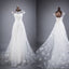 Cap Sleeves Charming Affordable Lace Up Back Long Wedding Dresses, BGW002 - Bubble Gown