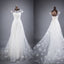 Cap Sleeves Charming Affordable Lace Up Back Long Wedding Dresses, BGW002
